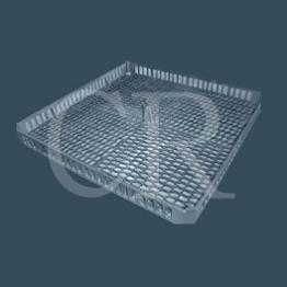 Heat treatment basket, one pillars, Heat Treating Baskets, lost wax casting, precision casting process, investment casting